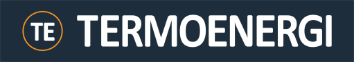 Logo med ring avstand blå boks